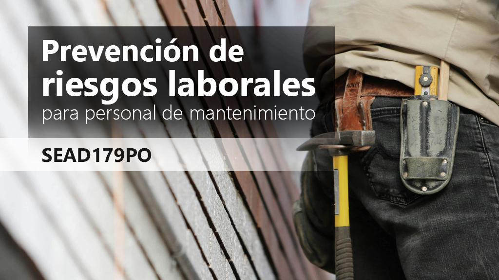 Curso de PRL para personal de mantenimiento (SEAD179PO)
